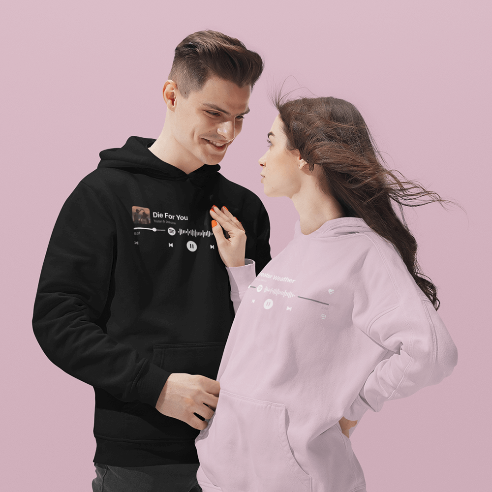 Personalized Music Code Hoodie