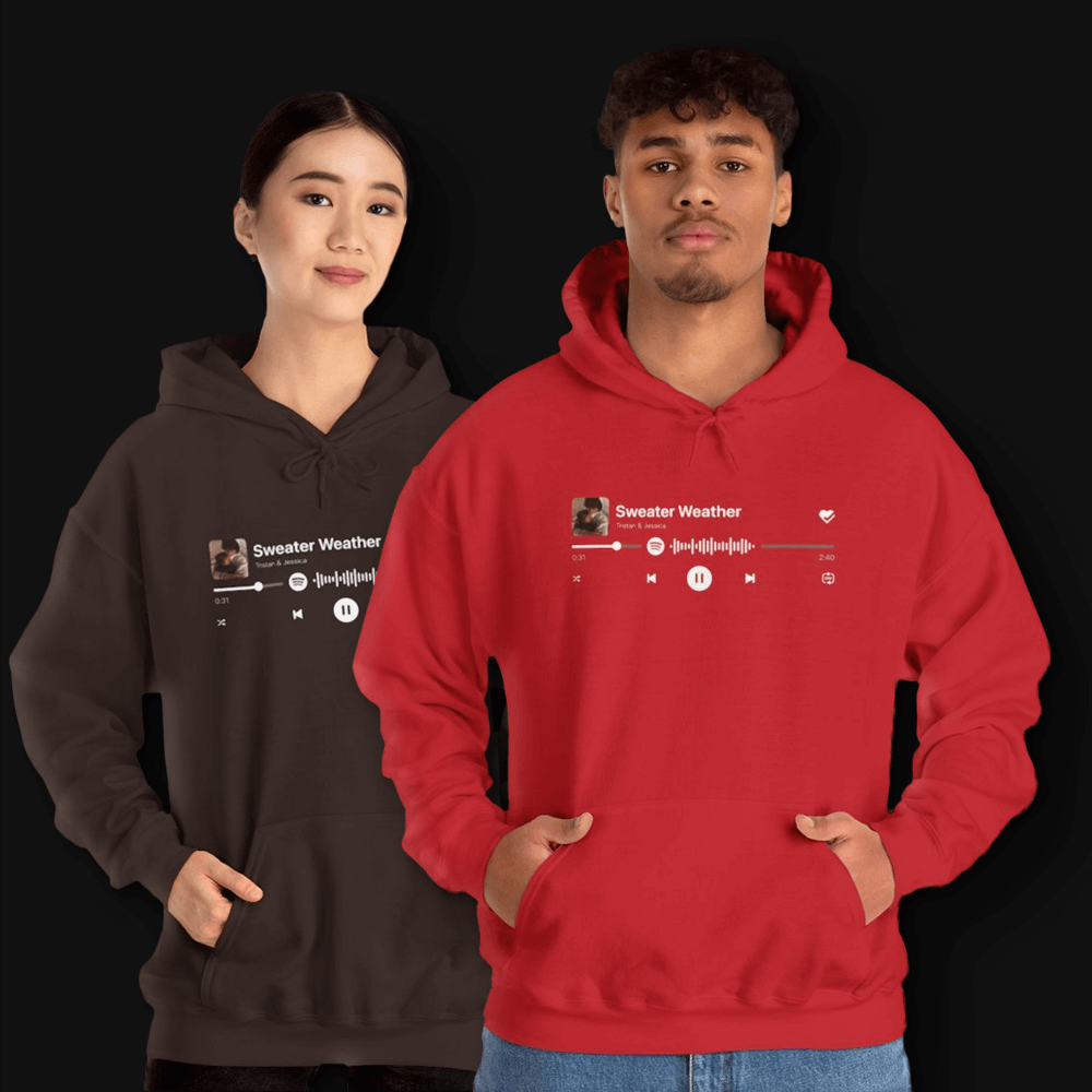 Personalized Music Code Hoodie