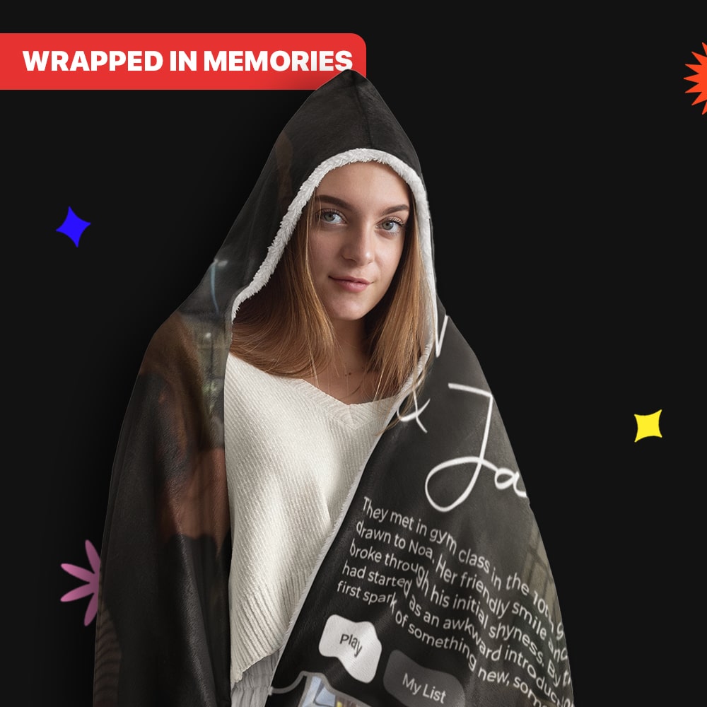 Personalized Wearable Movie Blanket