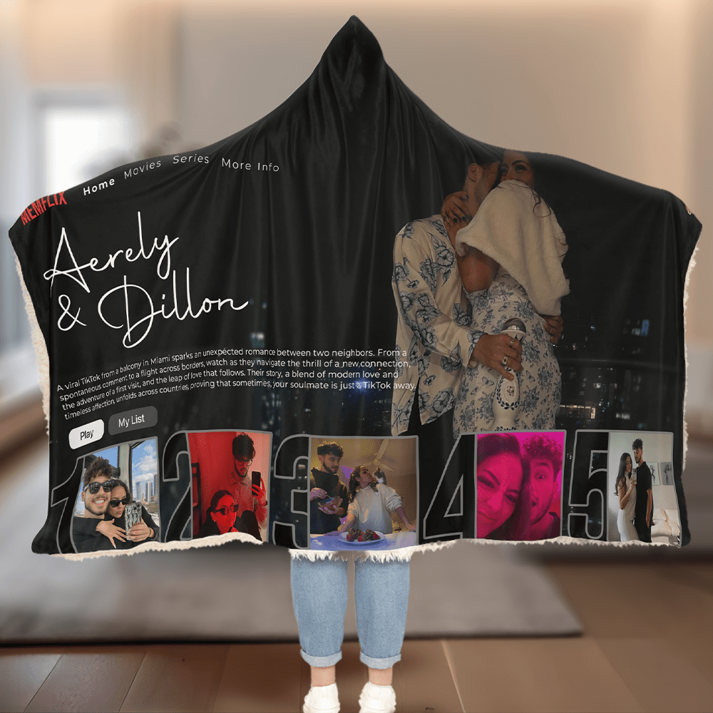 Personalized Wearable Movie Blanket